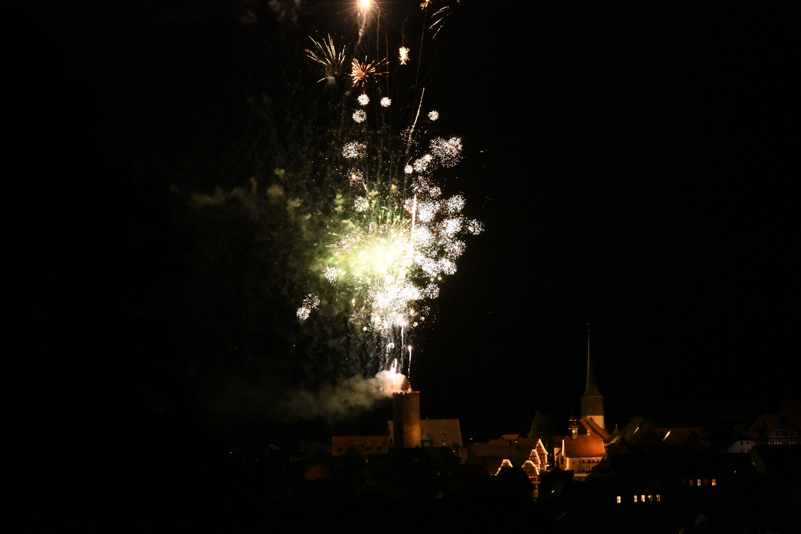 Feuerwerk Trachtenfest